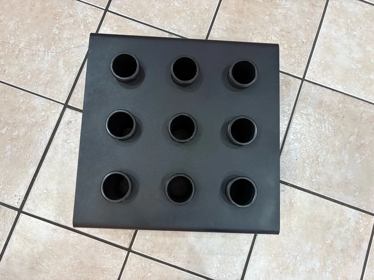 COMMERCIAL OLYMPIC BARBELL HOLDER, HOLDS 9 BARS! - Image 3