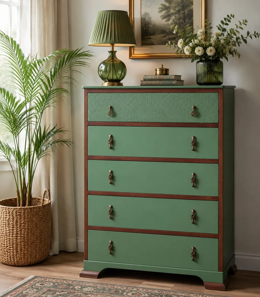 Vintage chest of drawers - Image 1