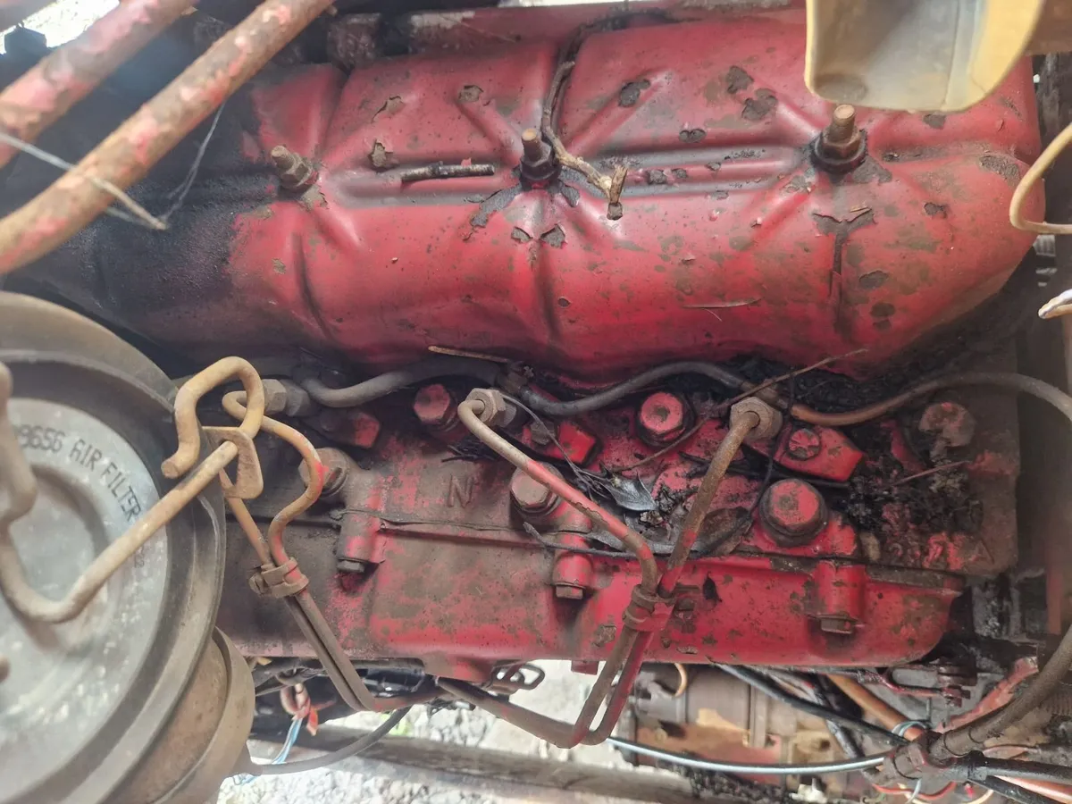 International Harvester Tractor with front loader - Image 4
