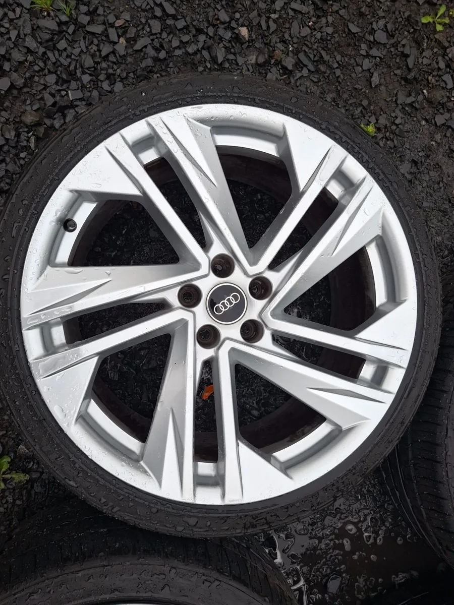20" Genuine Audi S Line Alloys with tyres - Image 1