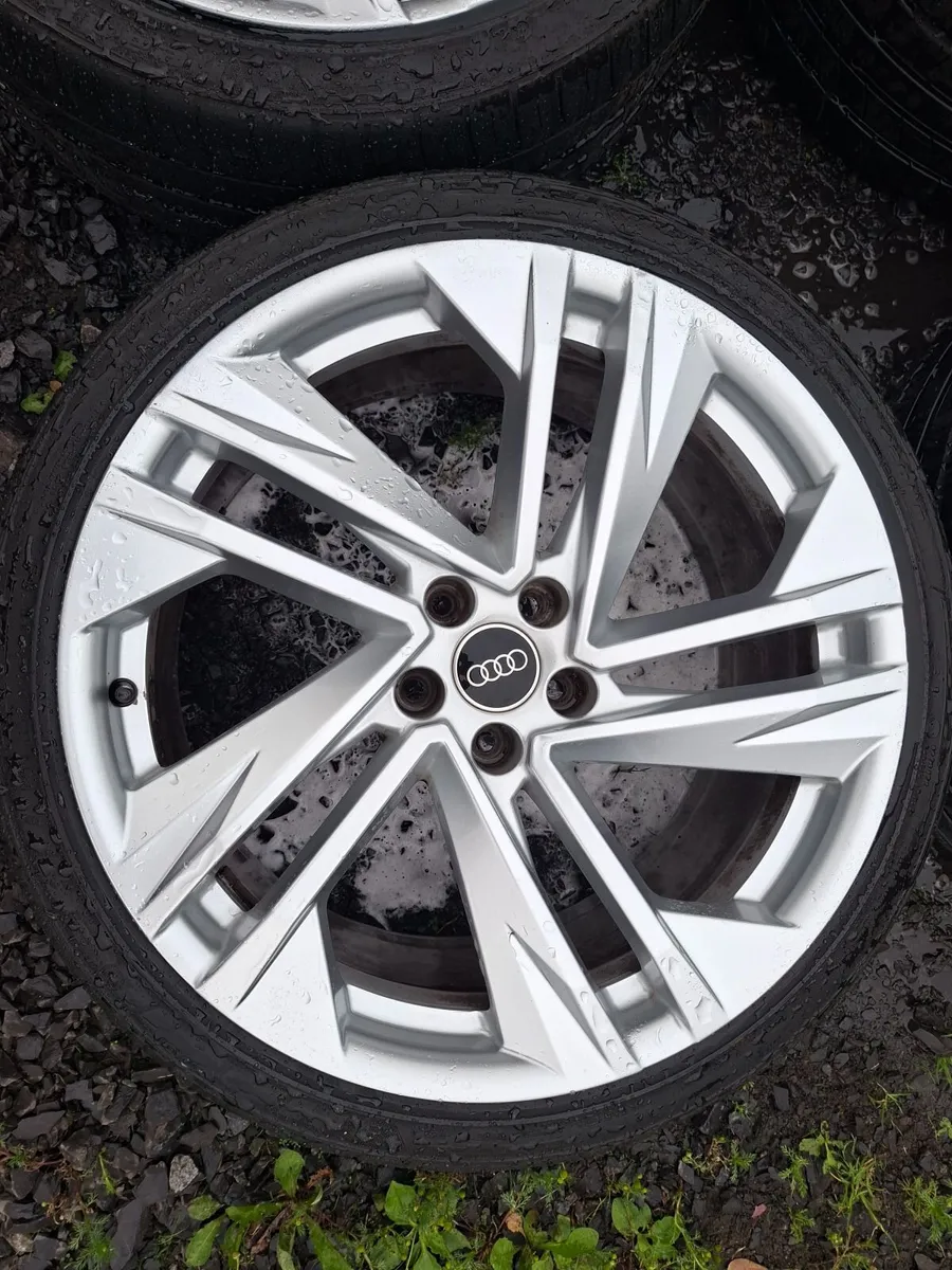 20" Genuine Audi S Line Alloys with tyres - Image 2