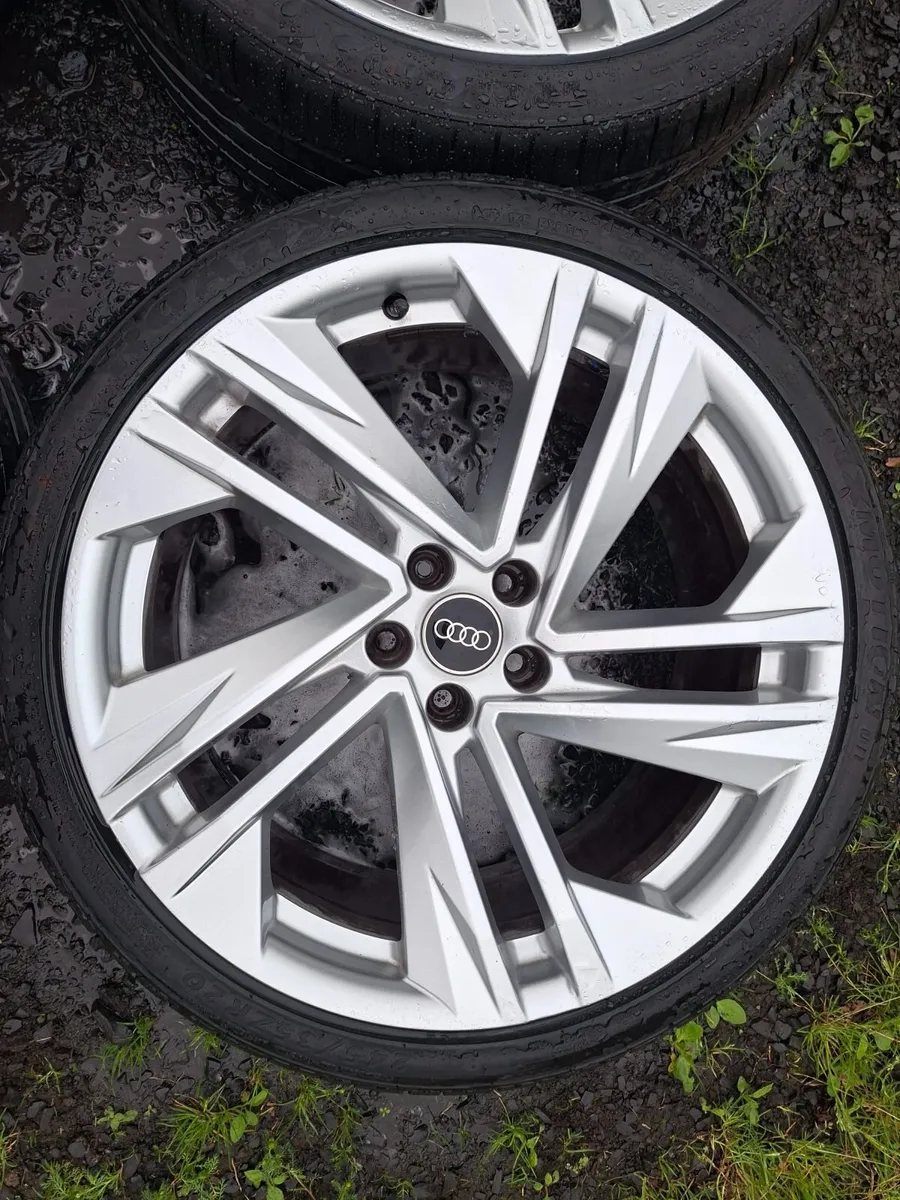 20" Genuine Audi S Line Alloys with tyres - Image 3