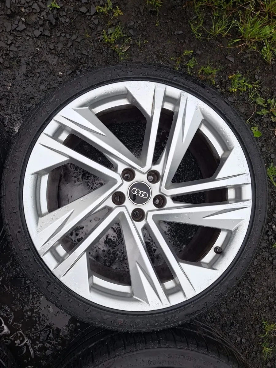 20" Genuine Audi S Line Alloys with tyres - Image 4