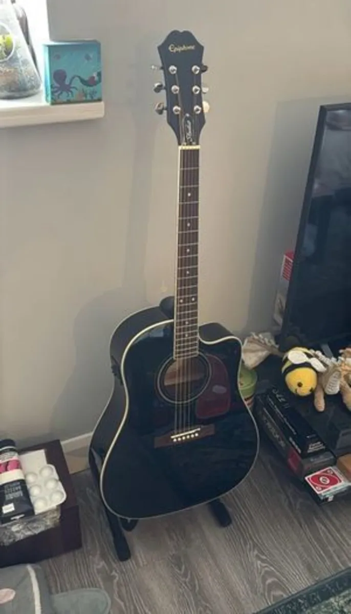 GUITAR Epiphone J-45 Ec Studio (aj-220sce), Ebony