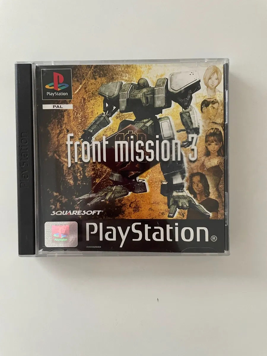 PlayStation 1 PS1 Front Mission 3 PAL Europe - Image 2