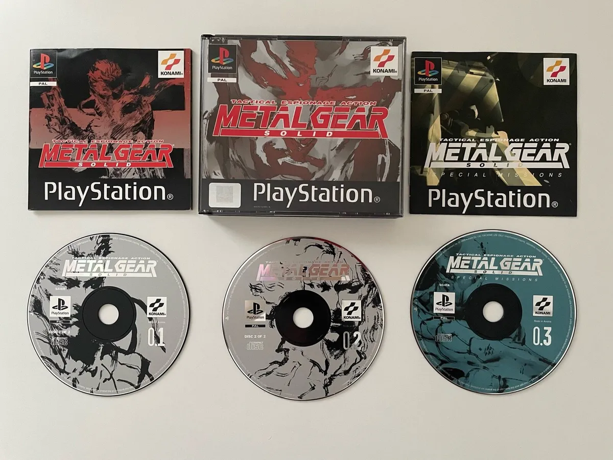 PlayStation 1 PS1 Metal Gear Solid - Image 1