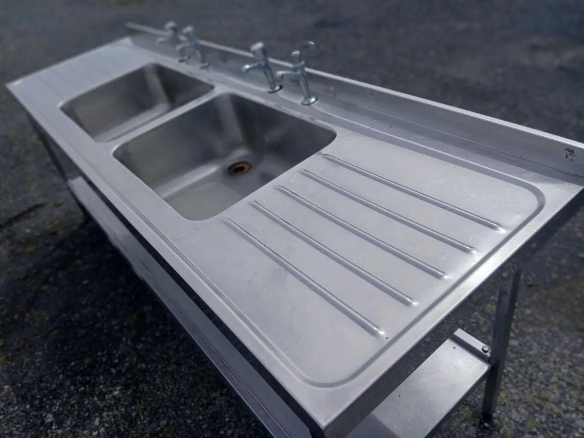 Staneless steel cabbinet sink unit complete - Image 3
