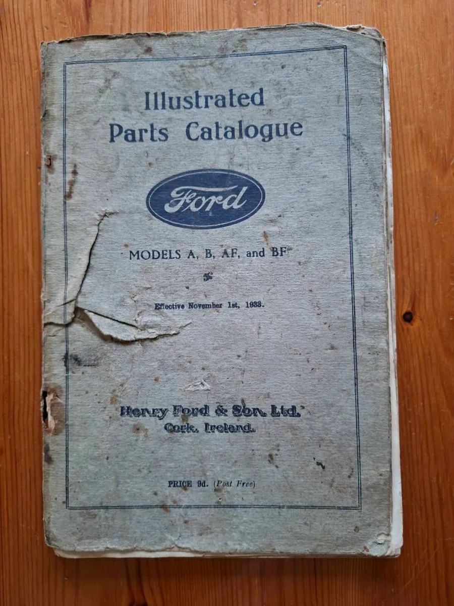Ford Parts List