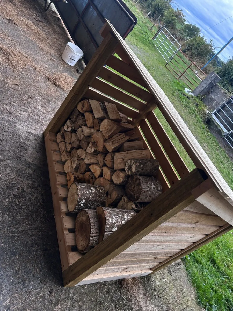 Large firewood storage shed - Image 1