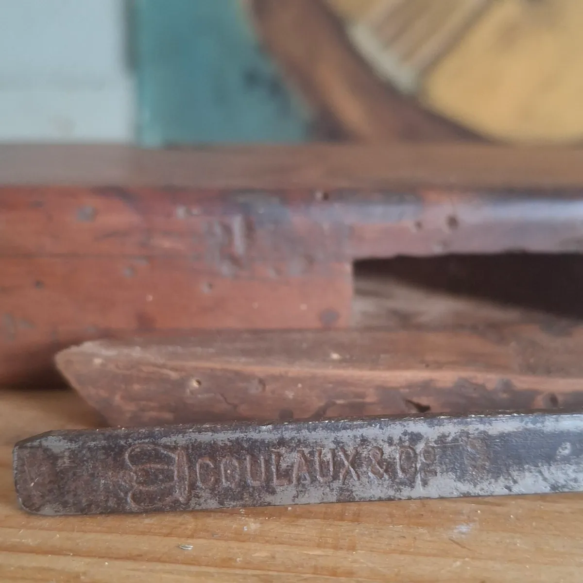 Antique Large French Wood Rebate / Rabbet Plane - Image 3