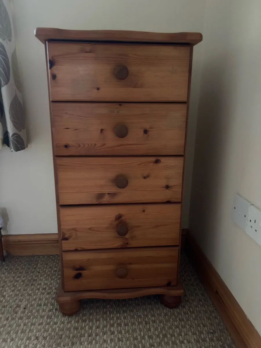 Solid Wood Chest of Drawers