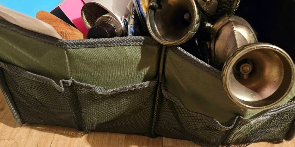 Green Foldable Storage Basket - Image 3