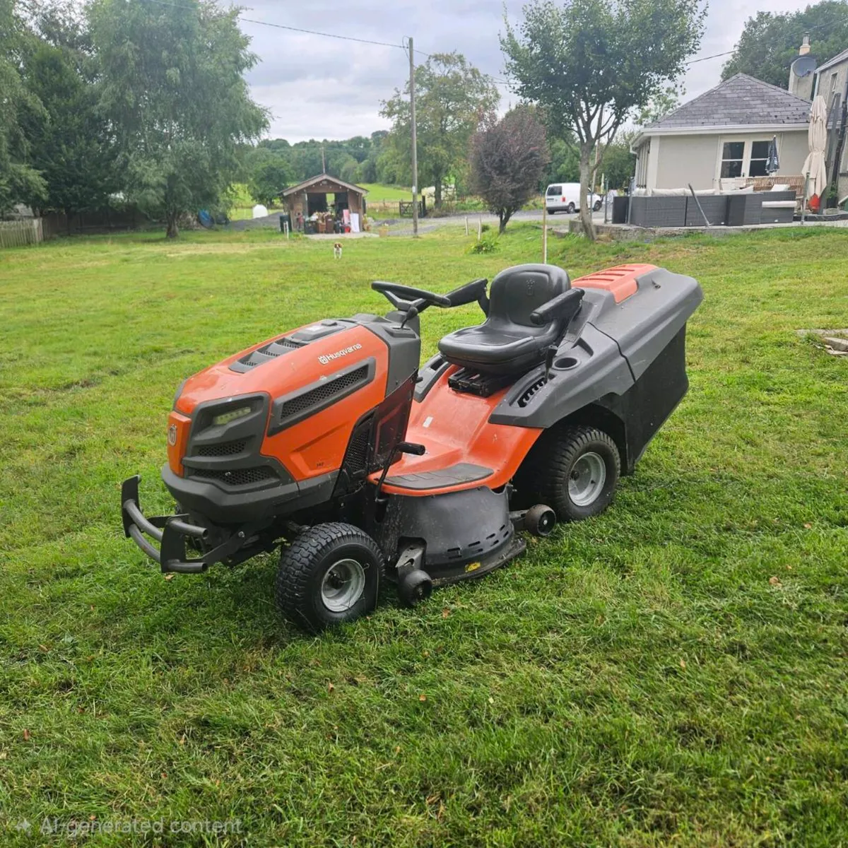 Husqvarna TC342 Ride on Mower - Image 1