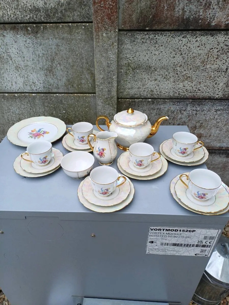 Vintage Mother of Pearl Lustre Ware Teaset - Image 1
