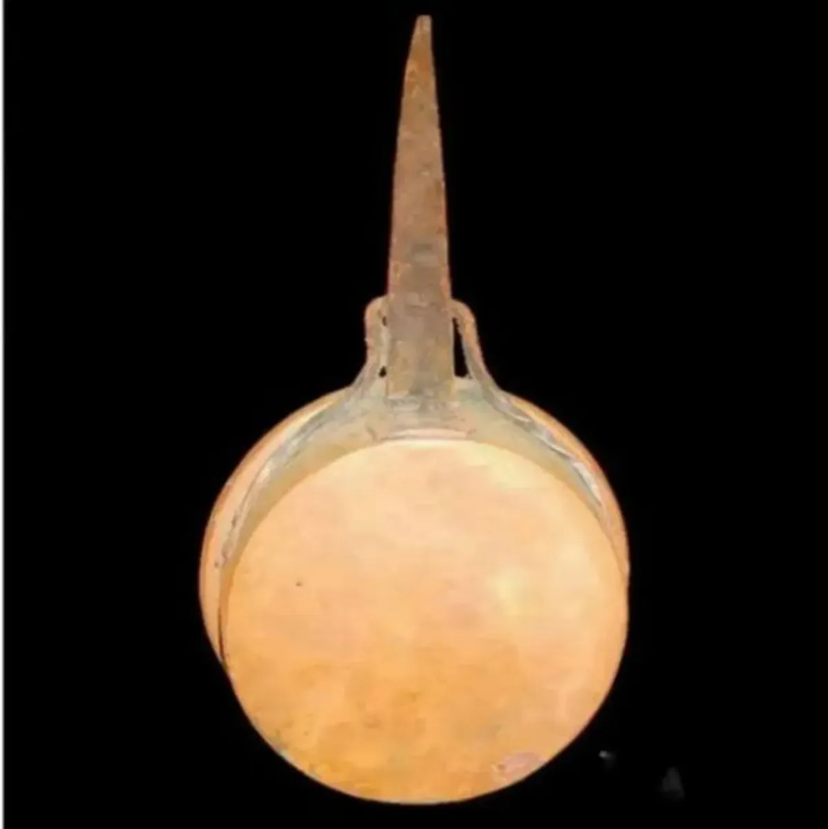 Vintage Brass/Copper Skillet - Image 3