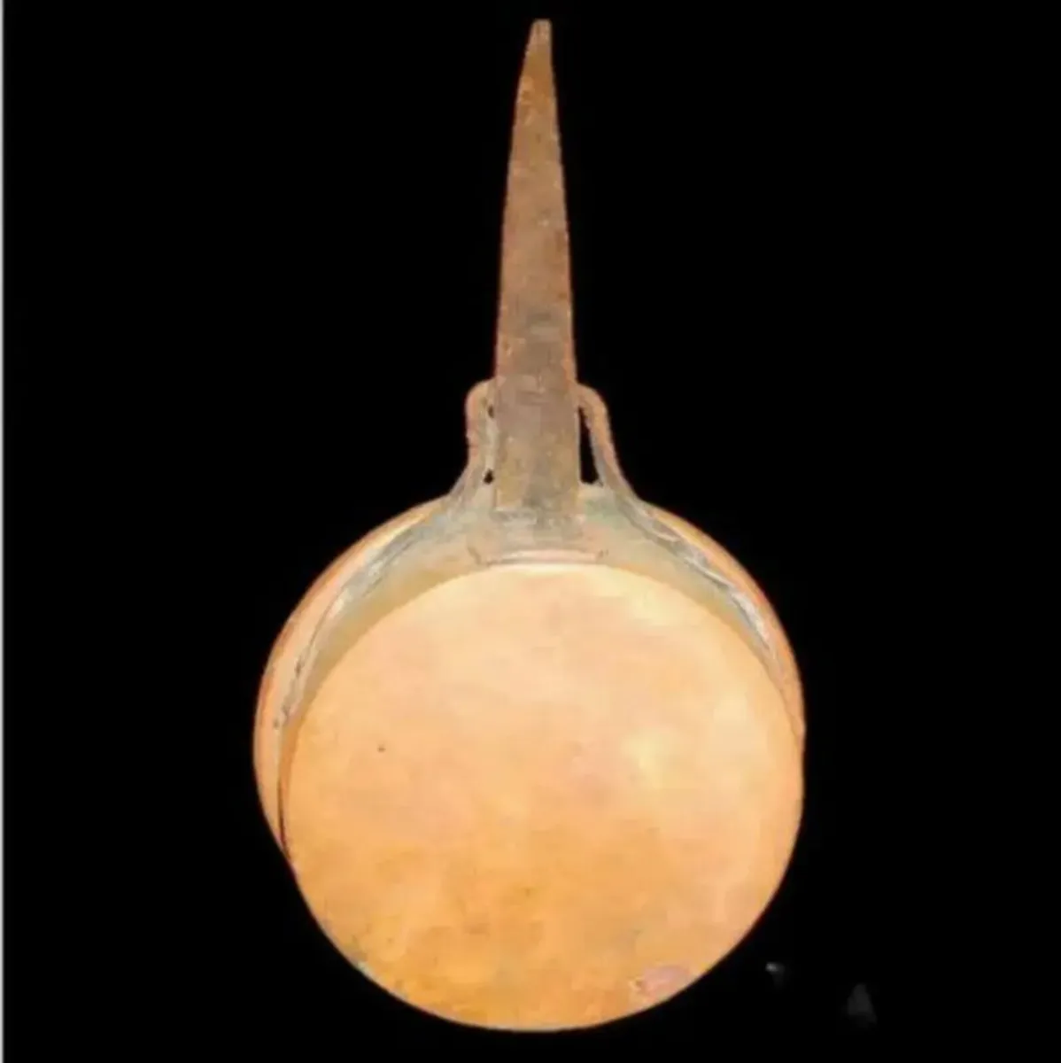 Vintage Brass/Copper Skillet - Image 4