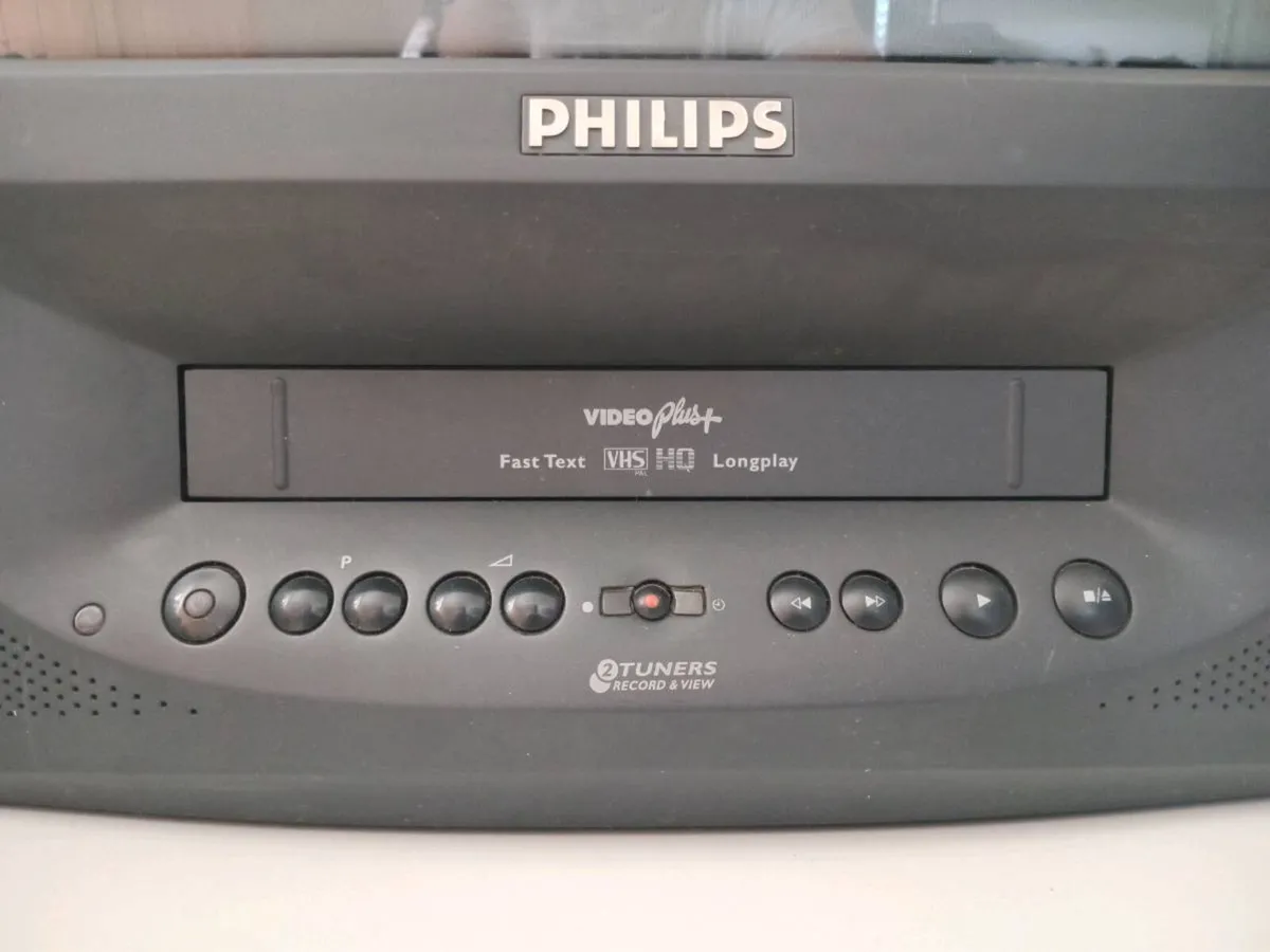 20" Crt TV/VCR Combi Phillps 20pv220/07 - Image 2