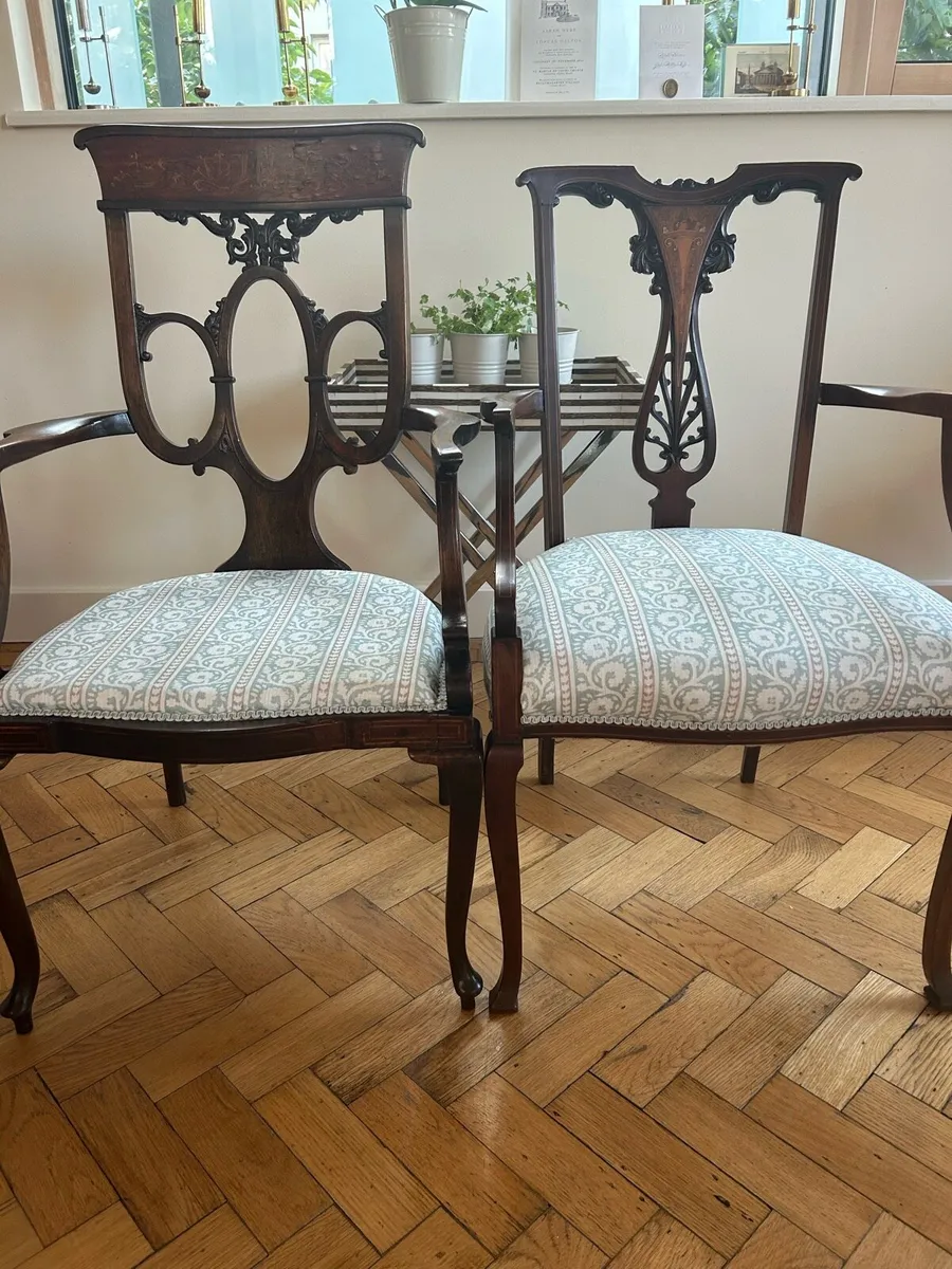 A pair of Antique Victorian Chairs - Image 1