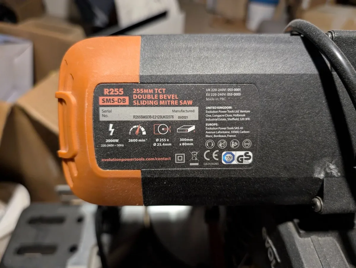 Evolution miter saw - Image 3
