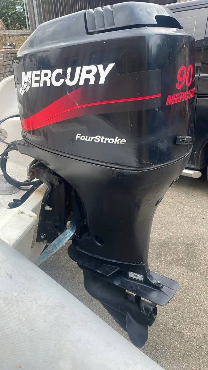 90hp Mercury outboard