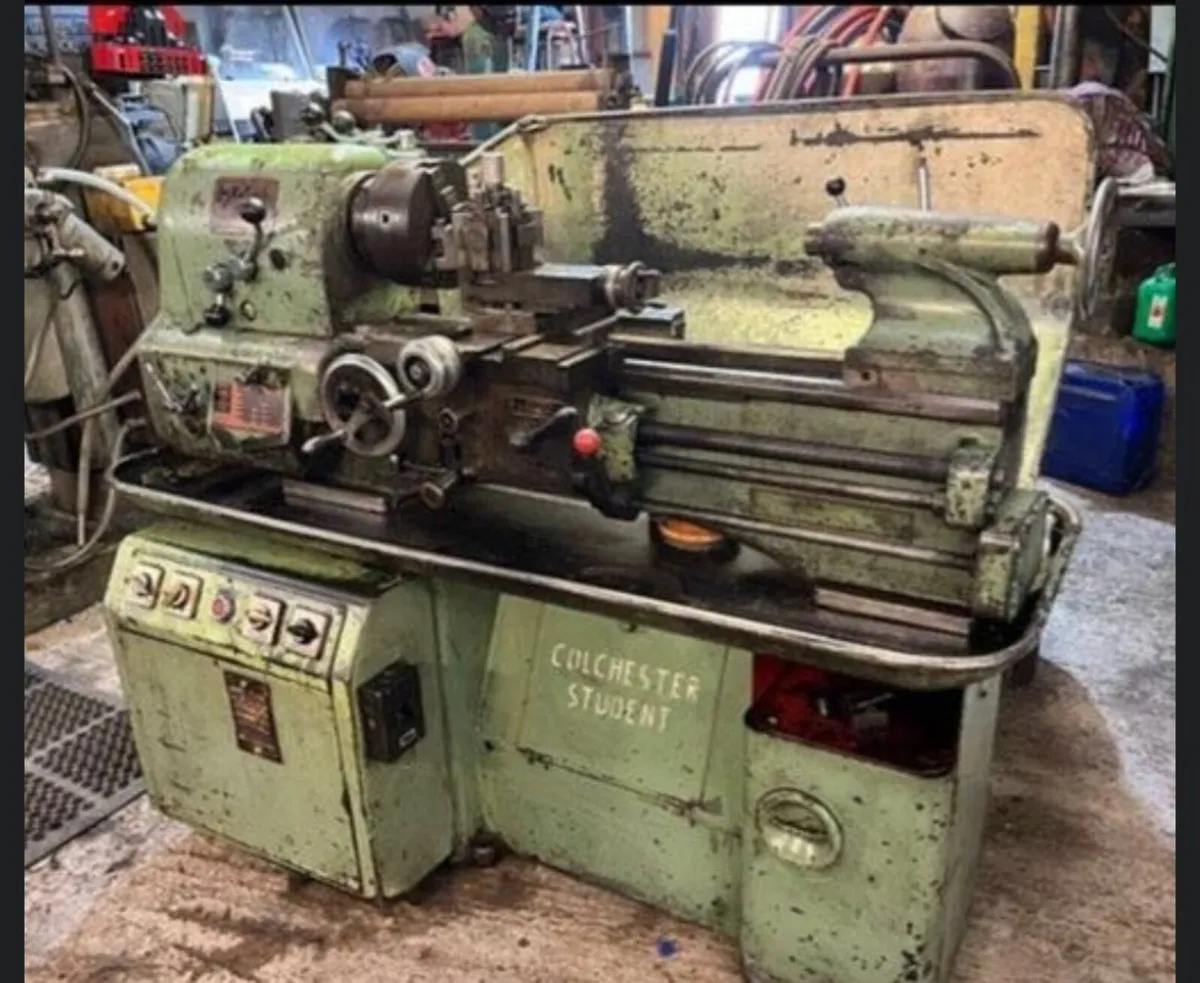 Colchester Student Lathe – Fully Functioning