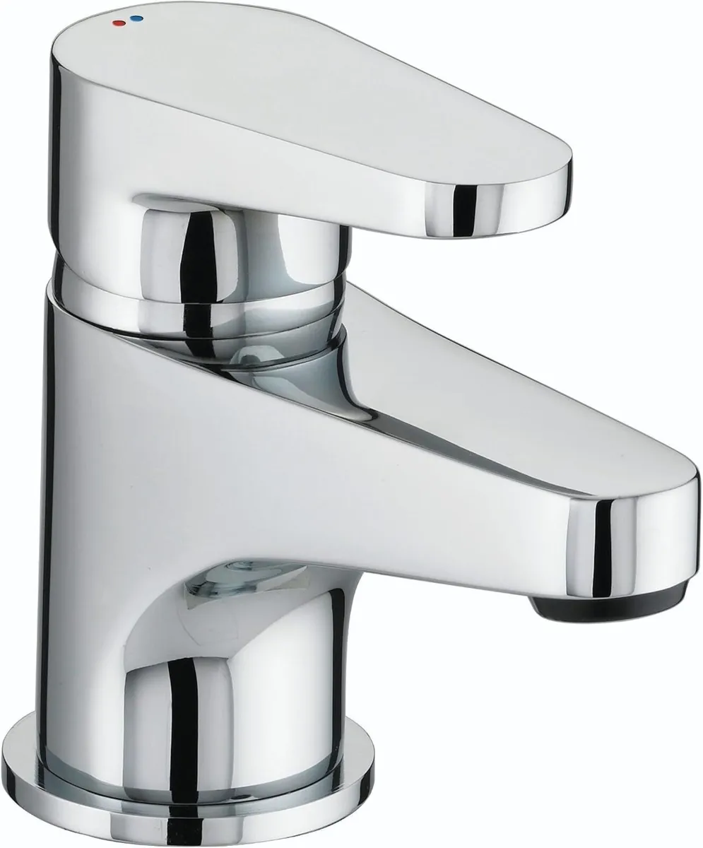 Basin Mixer with Clicker Waste Chrome - Image 1