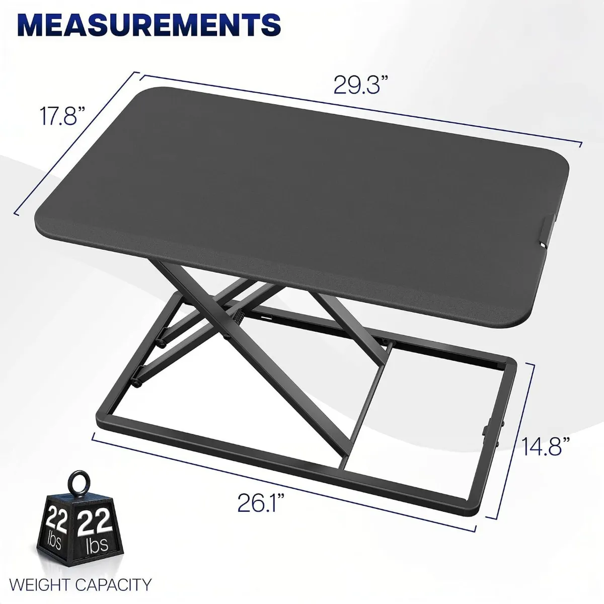 Economy Single Top Height Adjustable 29 Inch - Image 3