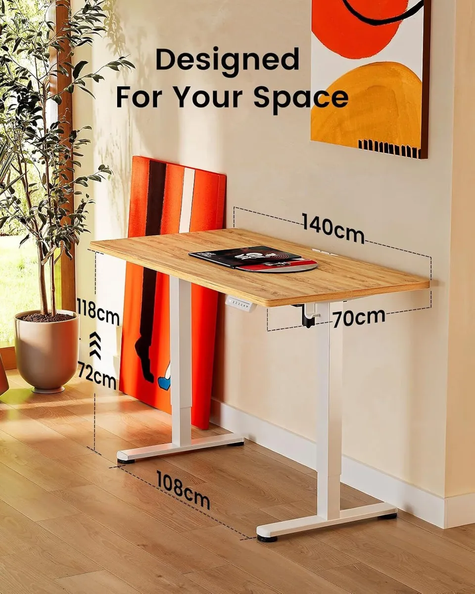 Electric Standing Desk 4 Memory - Image 3