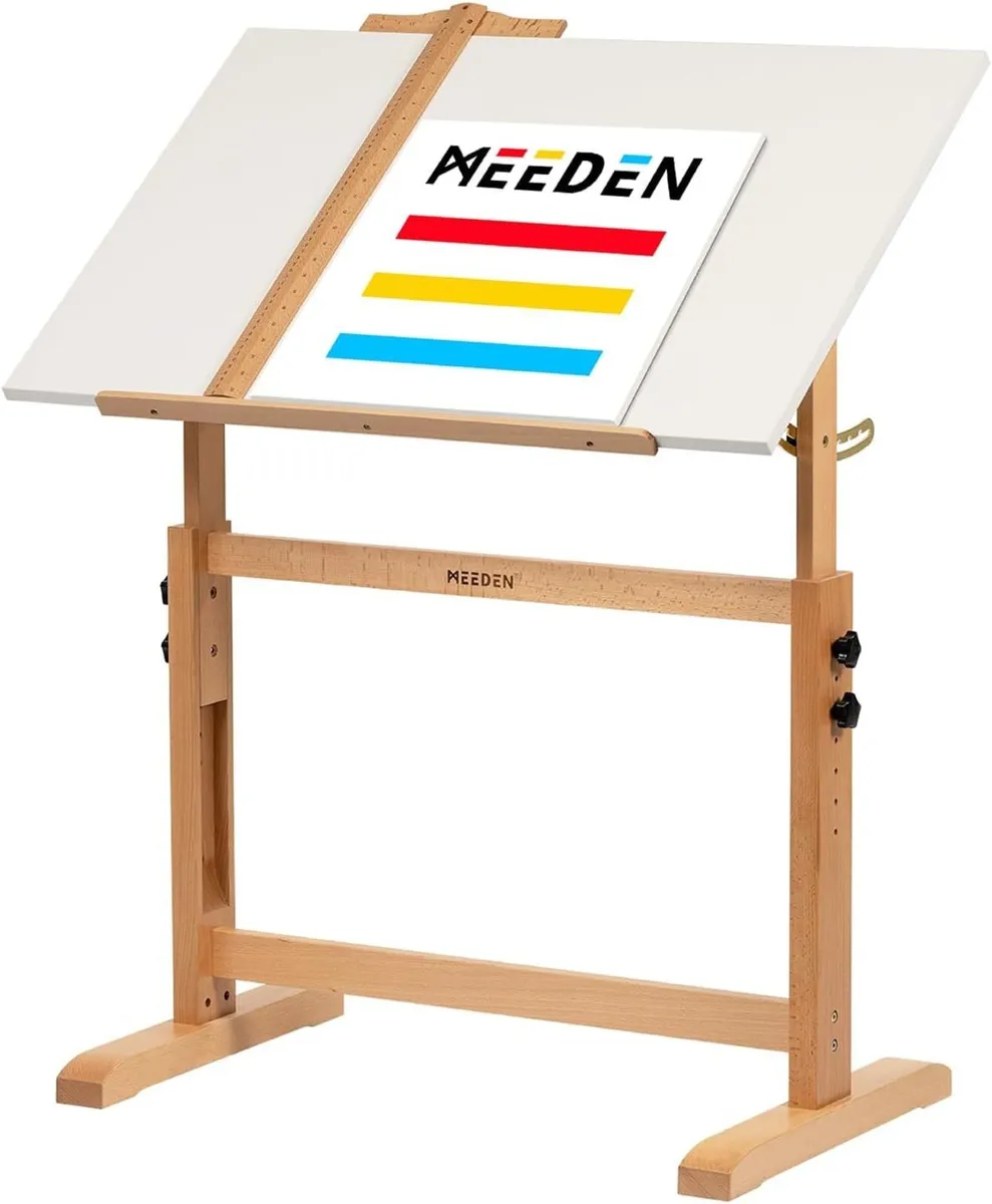 Adjustable Drafting Table: 35.5" X 23.5" Art - Image 1