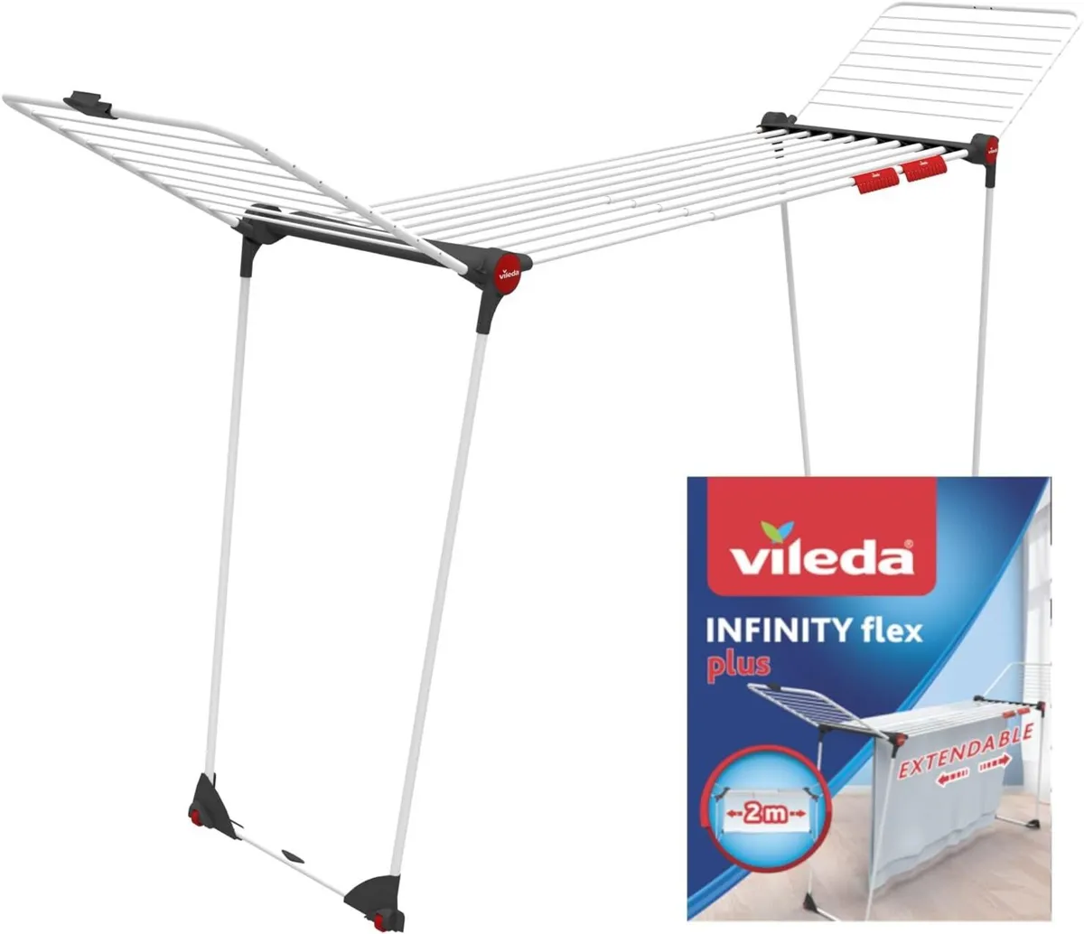 Infinity Flex Plus Clothes Airer Large Extendable - Image 1