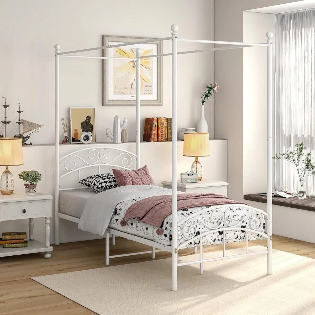 Jurmerry Canopy Bed Frame - Image 3