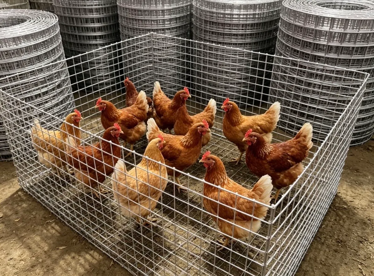 ‼️ Weld mesh Rolls ‼️ Hens-Birds- Fox- Dog- Garden - Image 1