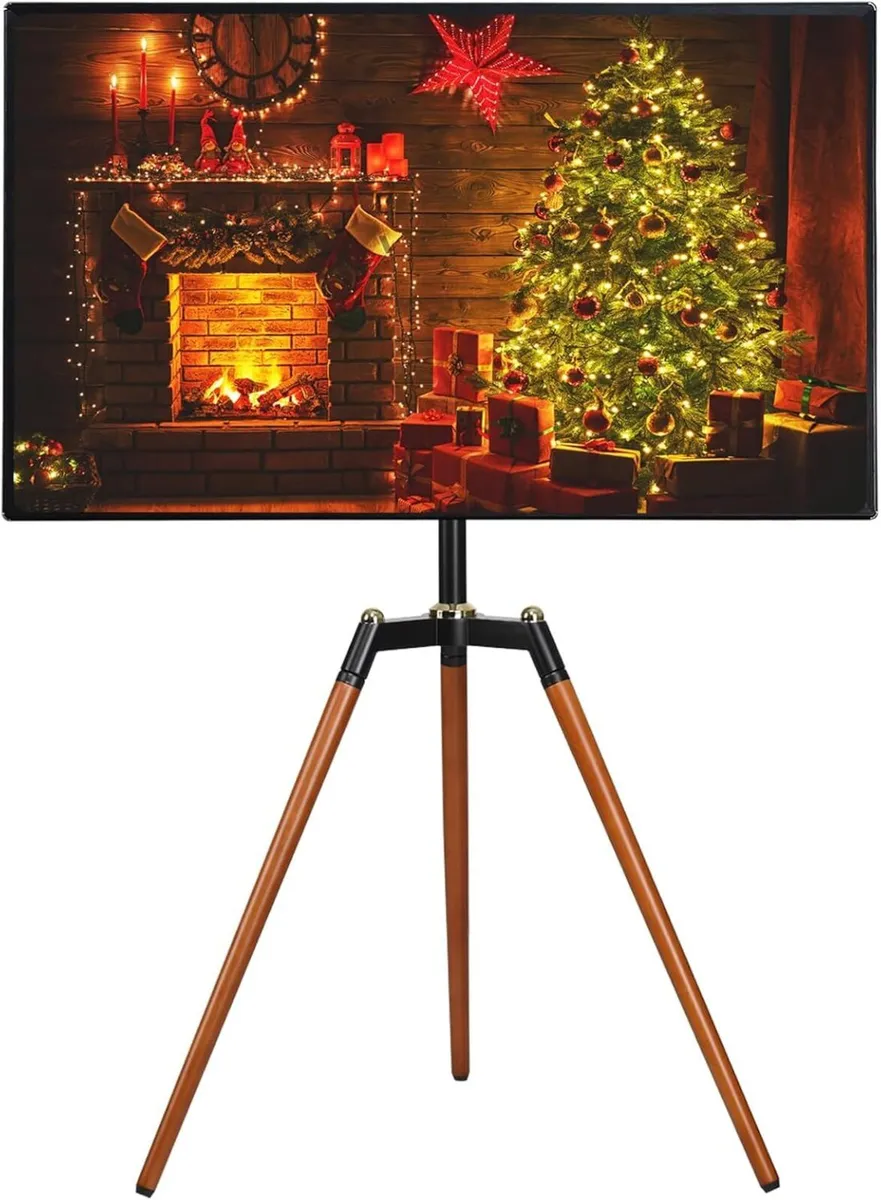Easel TV Stand for 32-65" Tvs 40KG - Image 1