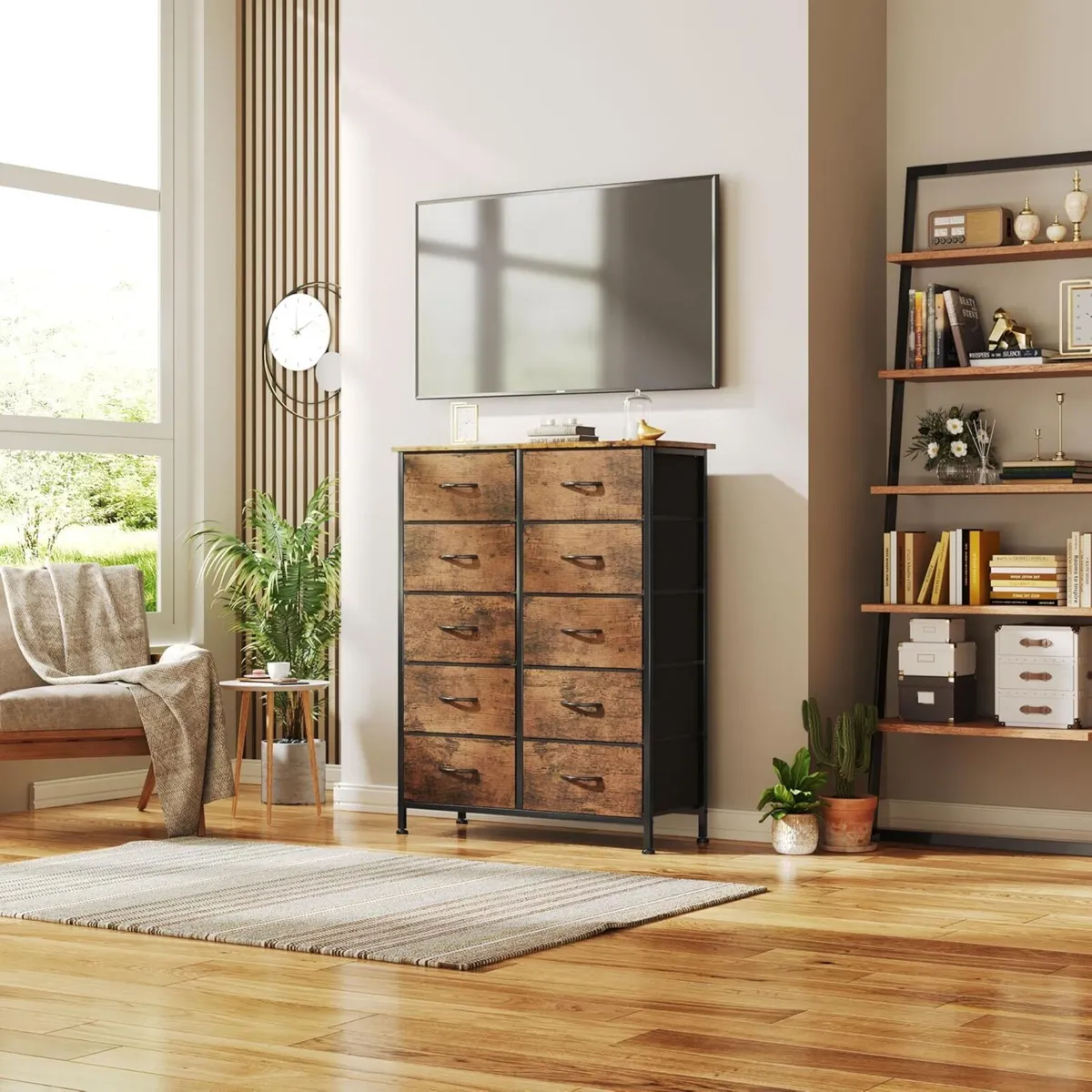 Chest of Drawers for Bedroom 10 Drawer Tall - Image 2