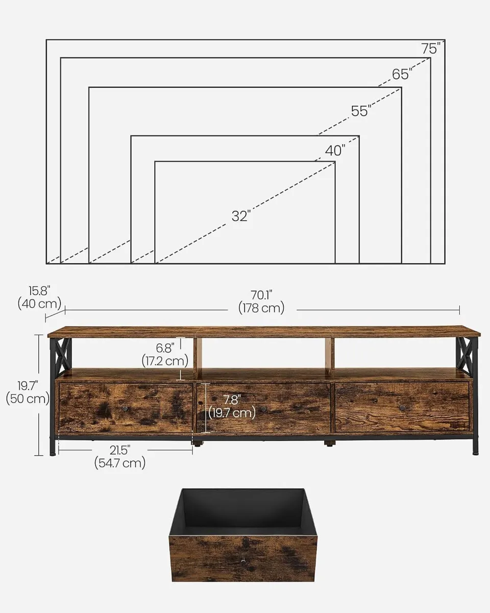 TV Stand Unit Entertainment Centre - Image 3