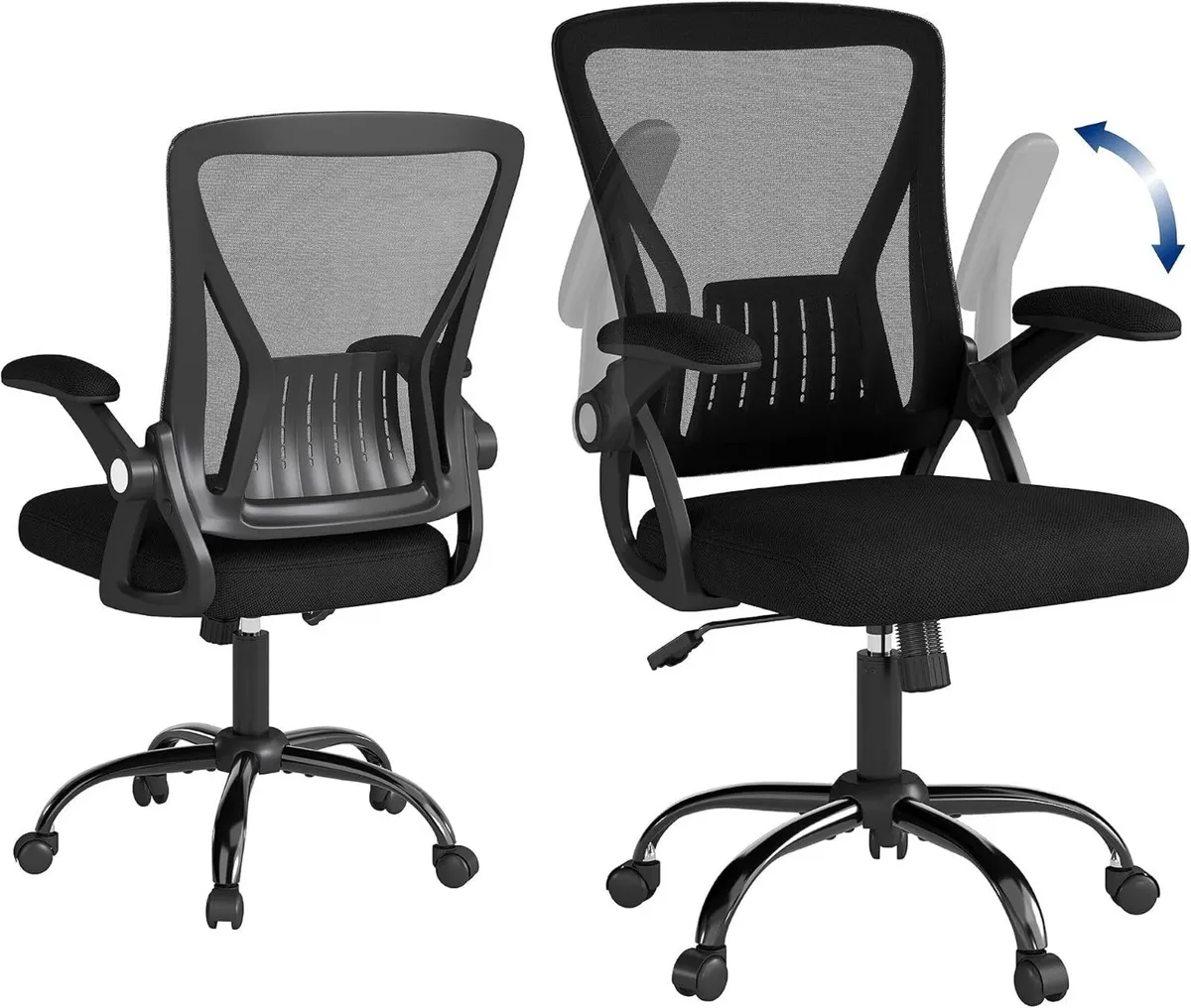Ergonomic Mesh Office Chair Adjustable Armrests - Image 1
