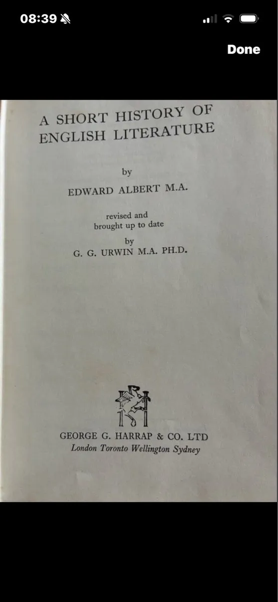A Short History of English Literature - Image 2