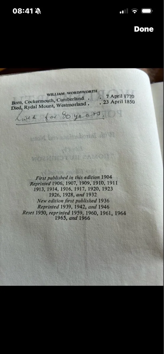 Wordsworth Poetical Works - Image 2