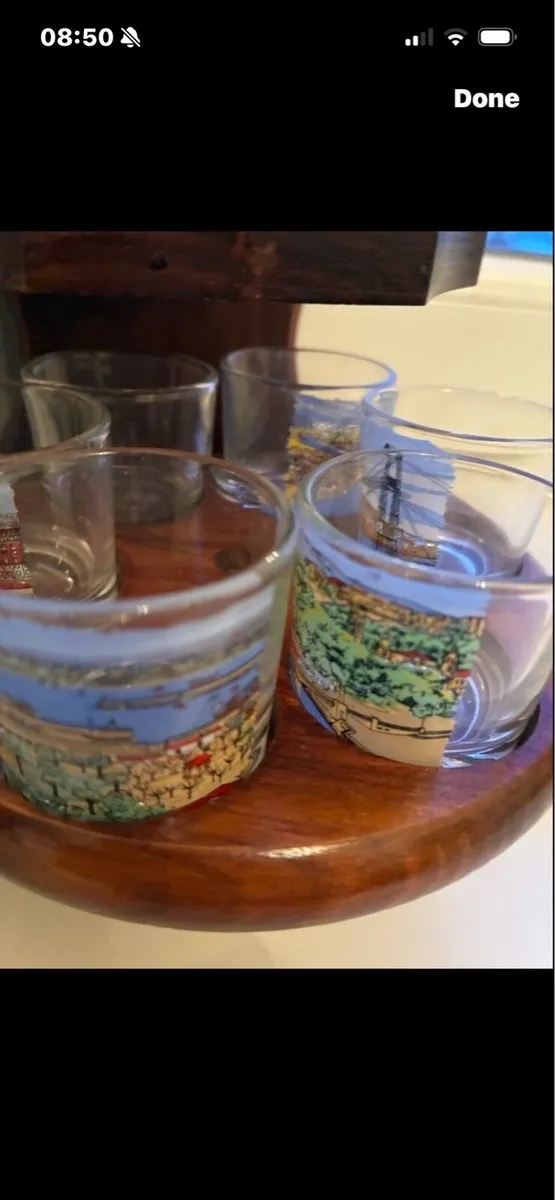 Dry Rare Timber & Glass Conac Decanter Set - Image 4