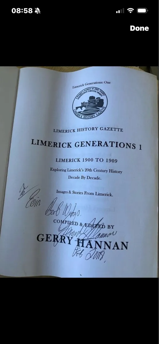 Limerick Generations -1900-1909 - Image 3