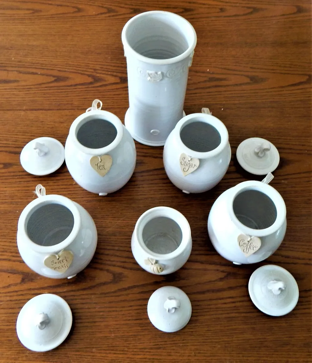 Collection of Handmade Ballyelland Pottery Pieces - Image 4