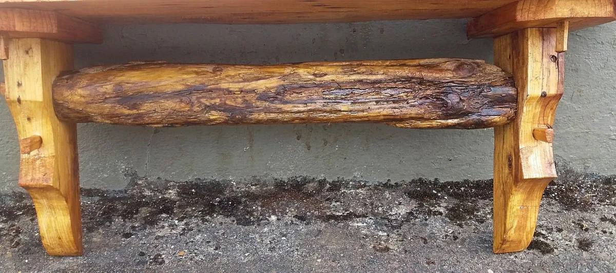 NEW Rustic Driftwood Stove Mantle / Shelf - Image 3