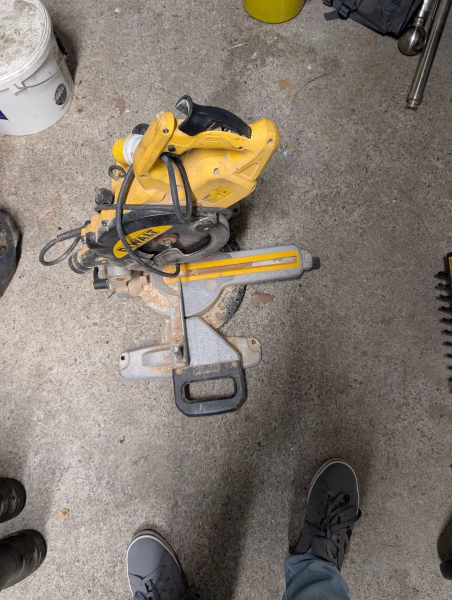 Dewalt 110v chopsaw - Image 2