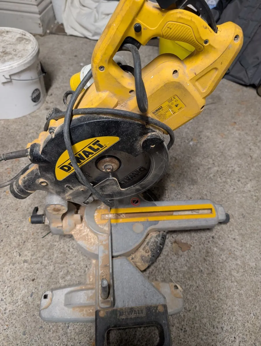 Dewalt 110v chopsaw - Image 3