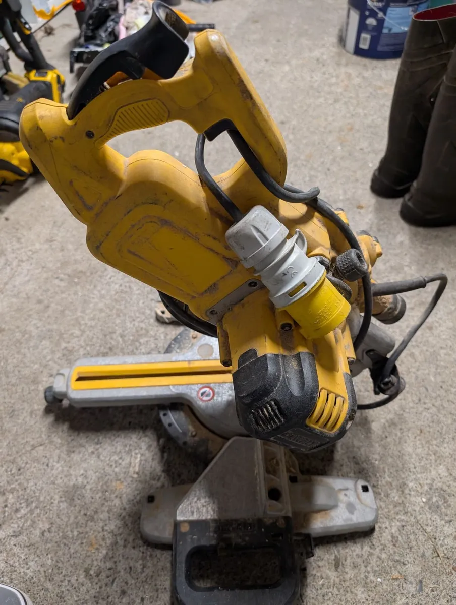 Dewalt 110v chopsaw - Image 1