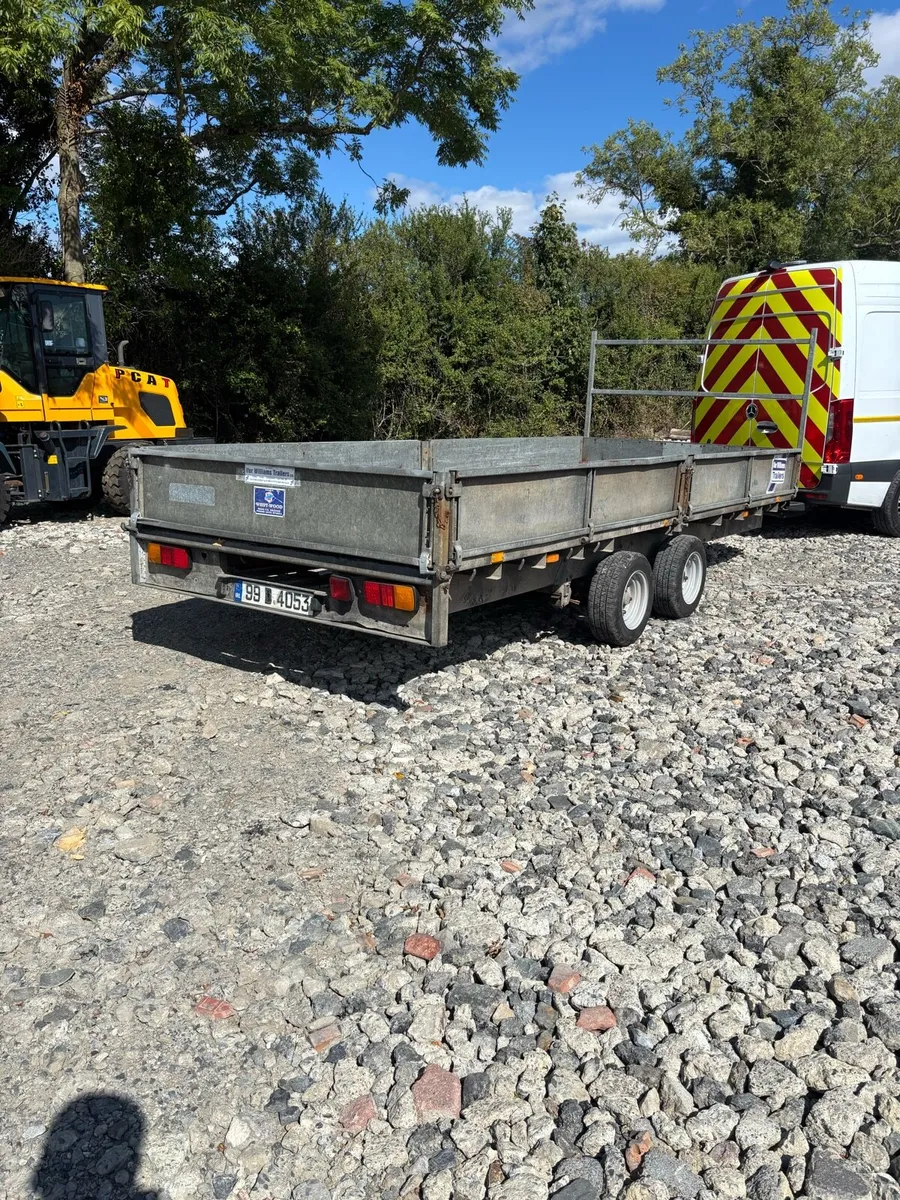 Ifor Williams 16x6’6 Dropside Flatbed Trailer - Image 2