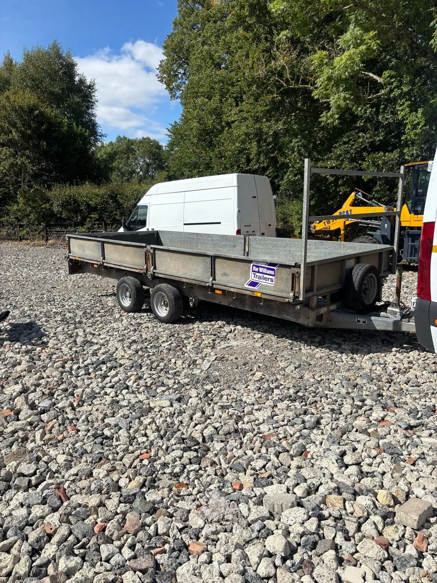 Ifor Williams 16x6’6 Dropside Flatbed Trailer - Image 1