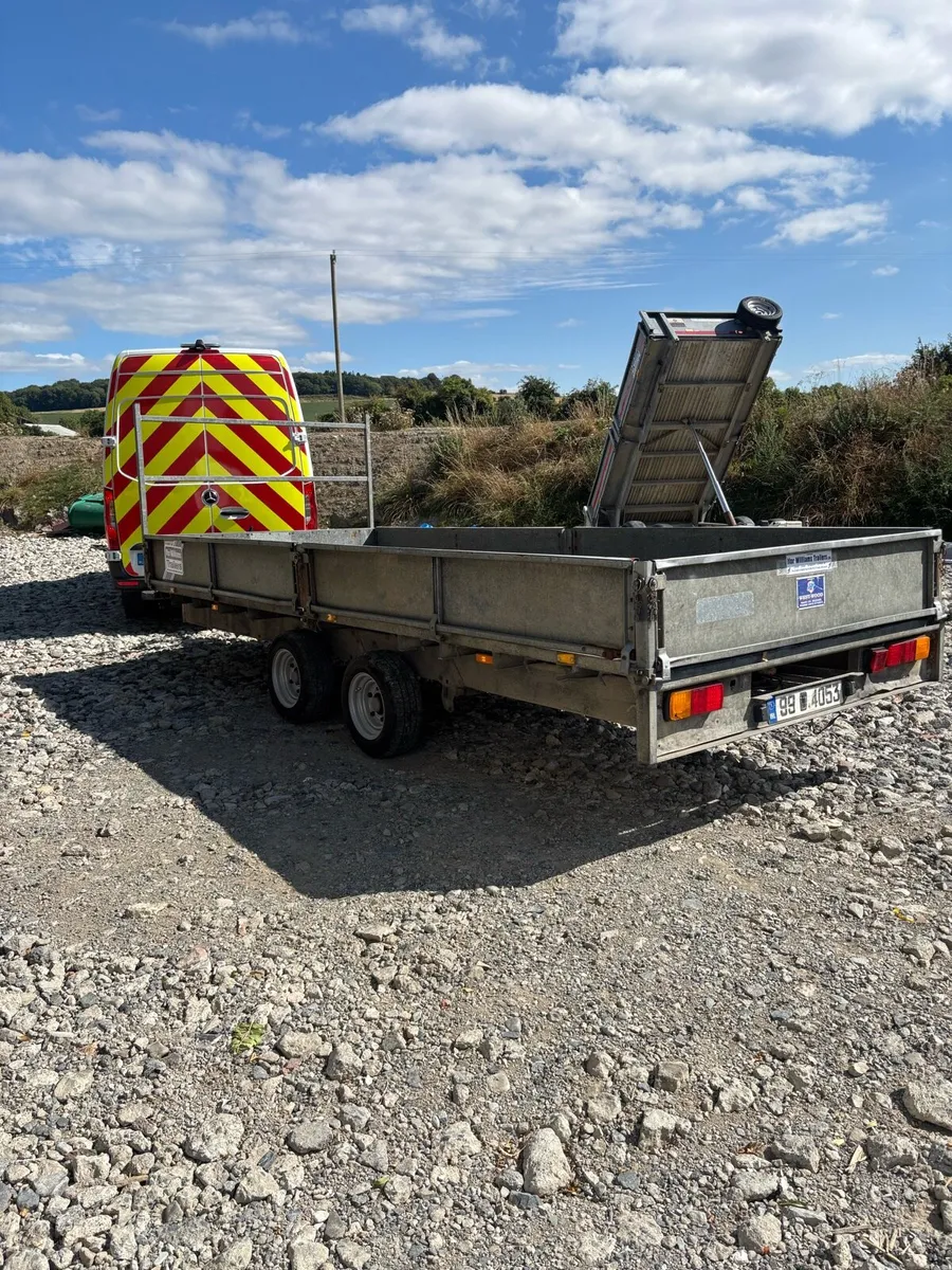 Ifor Williams 16x6’6 Dropside Flatbed Trailer - Image 4