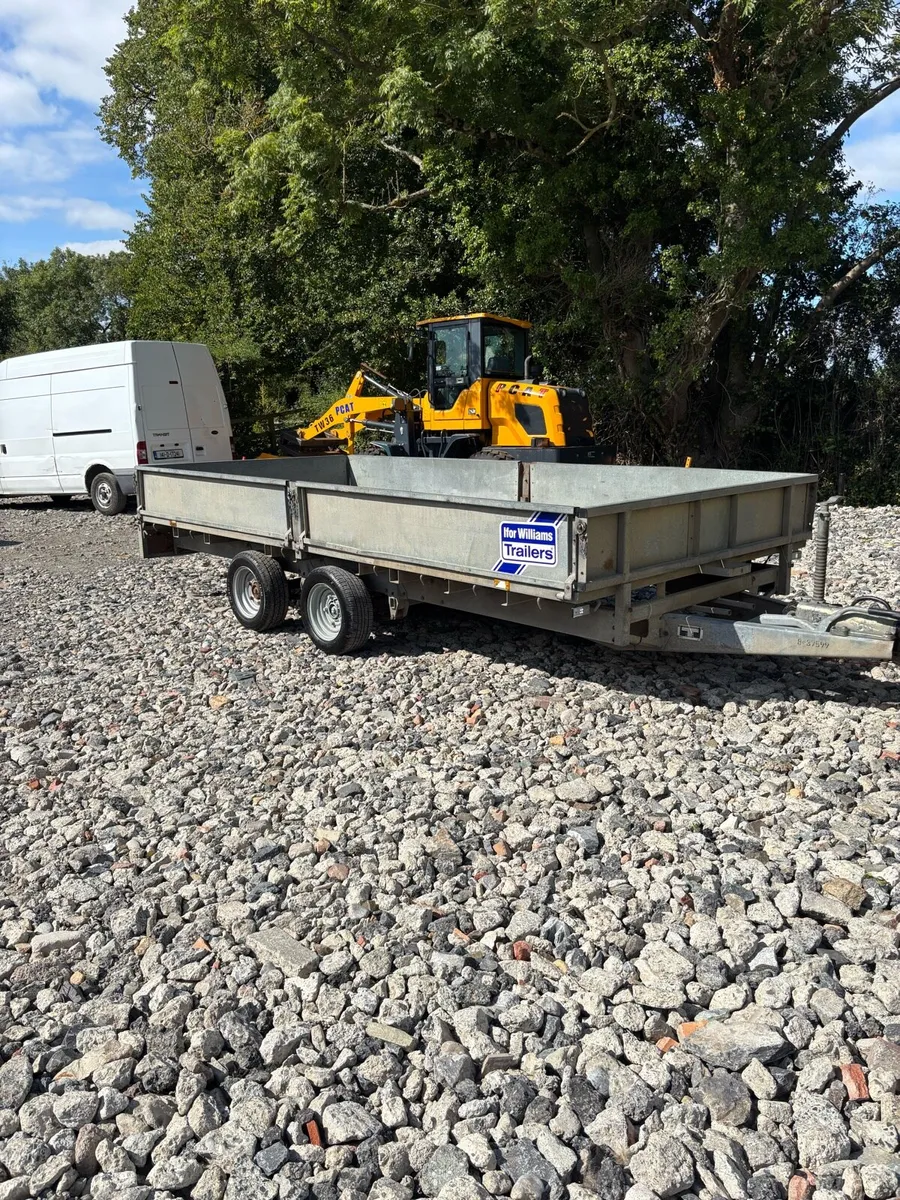 Igor Williams 14x6’6 dropside flatbed trailer - Image 1