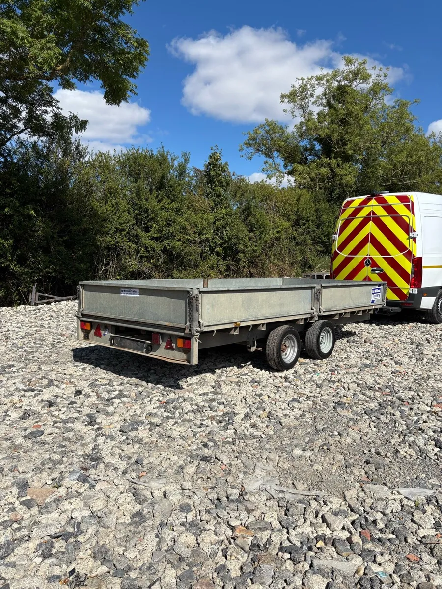 Igor Williams 14x6’6 dropside flatbed trailer - Image 2